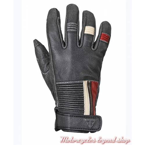 Gants cuir Raven Triumph homme, vintage, MGVS17322