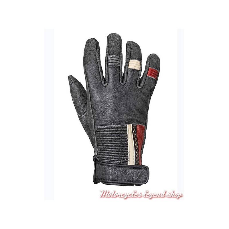 Gants cuir Raven Triumph homme, vintage, MGVS17322