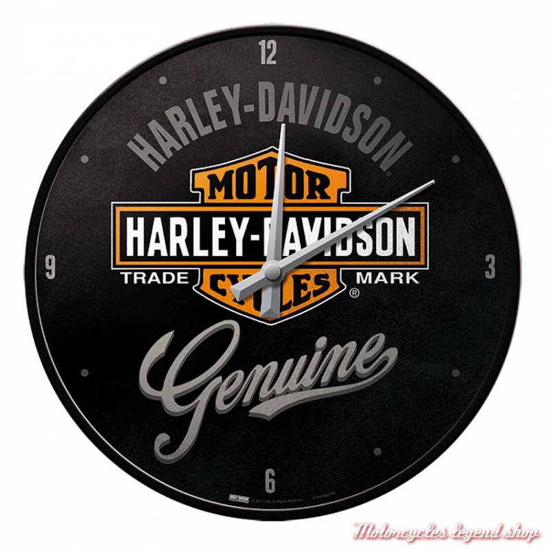 Horloge Genuine Harley-Davidson murale, 31 cm, 51082