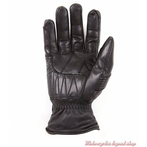 Gants cuir Boston homme, noir, vintage, Helston&#039;s