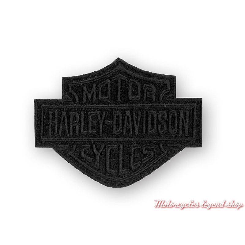 petit Patch Bar & Shield Black Harley-Davidson, noir, 8011512 - EM302302