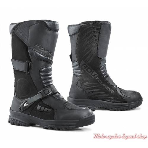 Bottes Tourer Forma homme, technique, waterproof, cuir noir