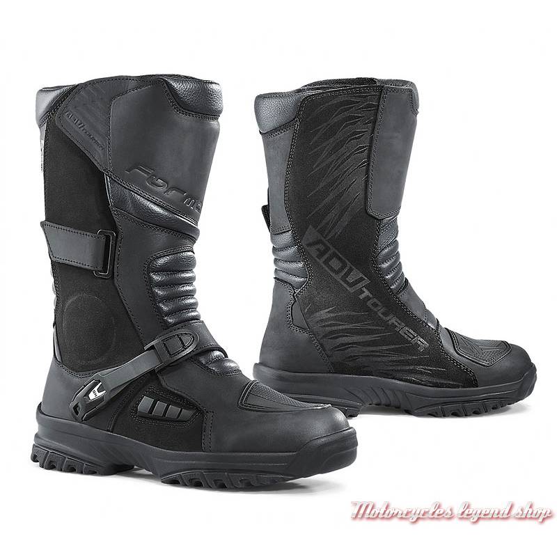 Bottes Tourer Forma homme, technique, waterproof, cuir noir