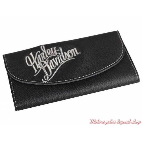 Portefeuille cuir Harley-Davidson femme