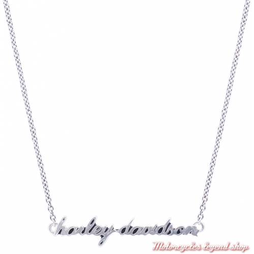 Collier argent Harley-Davidson femme HDN0375