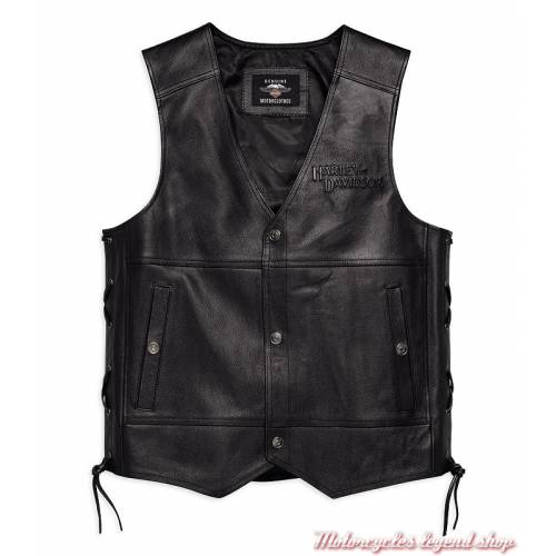 Gilet cuir Tradition II Harley-Davidson