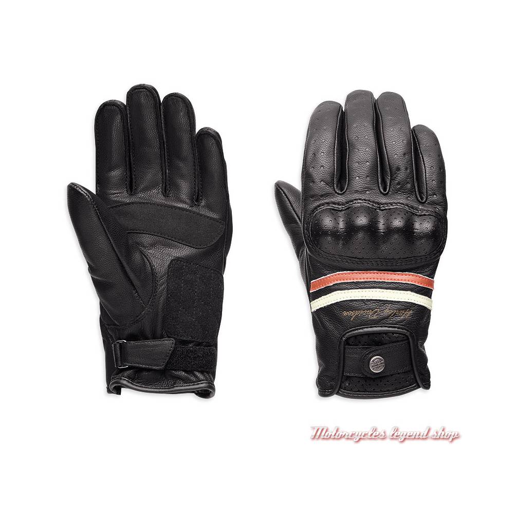 Gants cuir Helm Work Tan Harley-Davidson femme - Motorcycles Legend shop