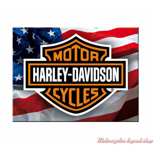 Magnet Bar & Shield USA Harley-Davidson
