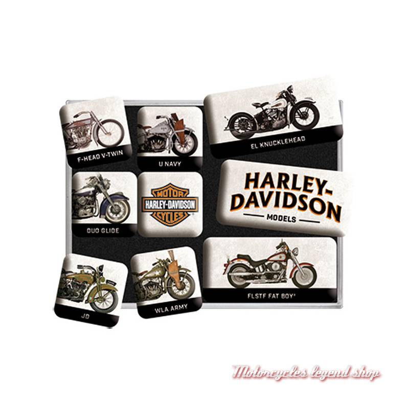 Magnets x 9 Models Harley-Davidson 83102