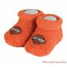 Chaussons bébé Bar & Shield orange Harley-Davidson, coton, nylon, S9LUL22HD