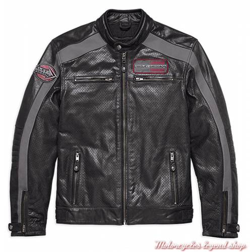 Blouson cuir Clarno Harley-Davidson homme