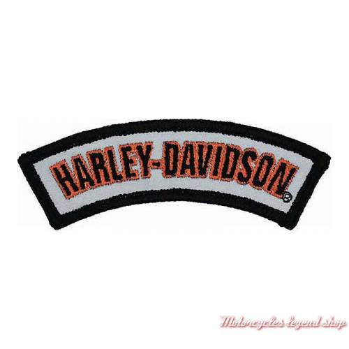 Patch Rocker Reflective Harley-Davidson