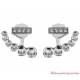 Boucles d'oreilles Infinity Bling Harley-Davidson
