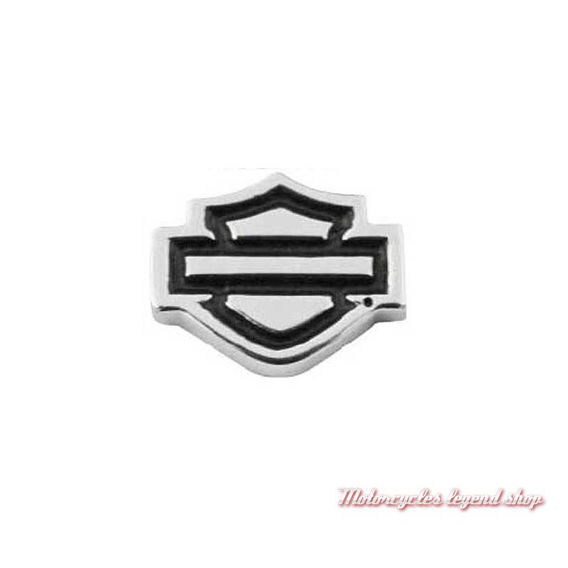 Boucle d'oreille Bar & Shield Harley-Davidson, argent, à l'unité, HDS0005-B&SP