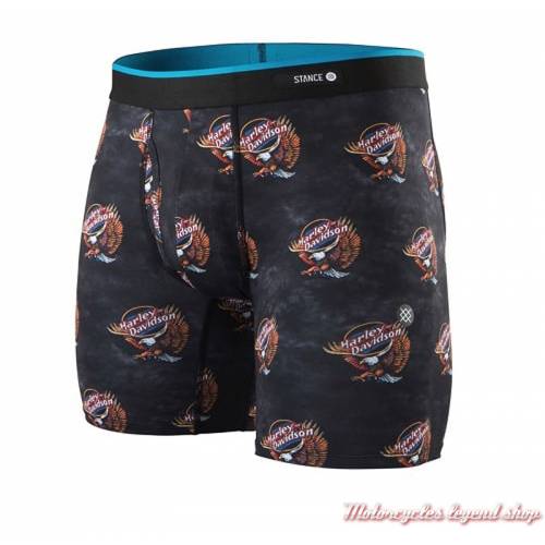 Boxer Night Eagle Harley-Davidson, homme, orange, noir, Stance M803D18NIG