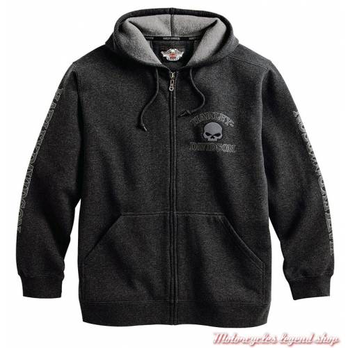 Sweatshirt Skull Harley-Davidson homme