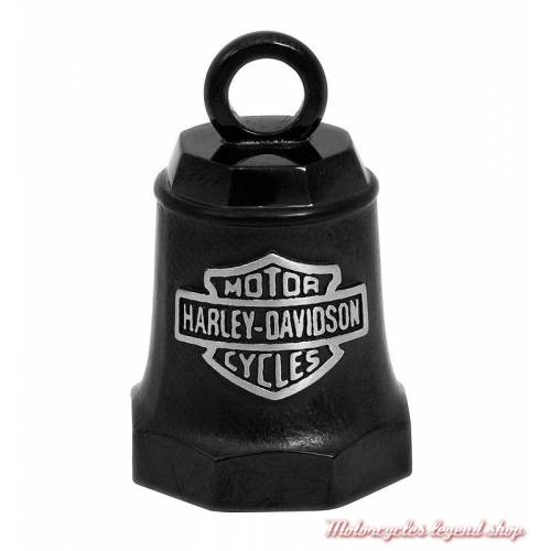 Clochette H-DMC noir mat Harley-Davidson, HRB094-2