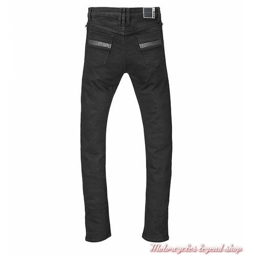 Jeans skinny Riding Triumph femme, noir, homologué, protections, dos, MDJS17120