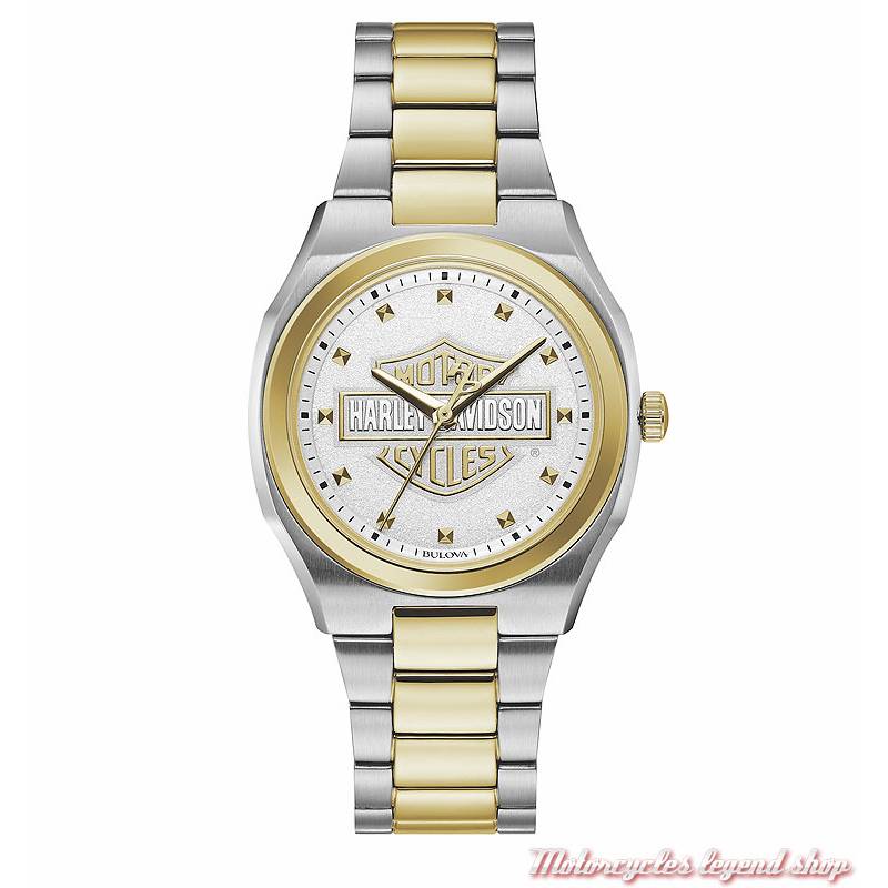 Montre Bar & Shield Harley Davidson femme Motorcycles Legend shop Montre Bar & Shield Harley Davidson femme Motorcycles Legend shop