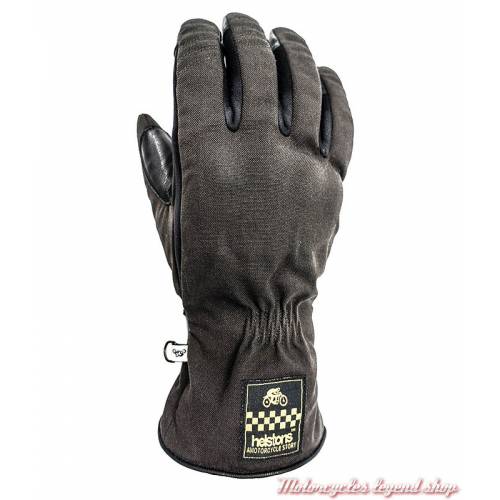 Gants cuir tissu hiver One Helstons