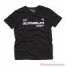 Tee-shirt Bickers Triumph Scrambler homme, manches courtes, noir, coton, MTSA18212