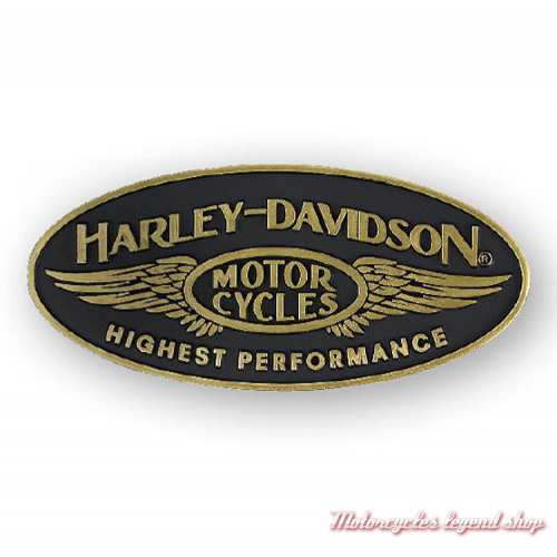 Pin's Highest Performance Harley-Davidson, métal cuivré, P336773