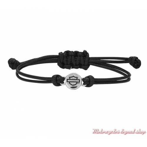 Bracelet cordon Harley-Davidson femme