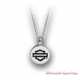 Collier argent Bar & Shield Harley-Davidson femme