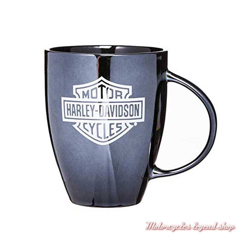 Mug Lustre Shiny Harley-Davidson, noir brillant, 54 cl, 3BLM4900