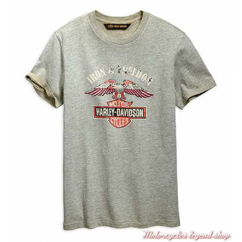 Tee-shirt Iron & Freedom Harley-Davidson homme