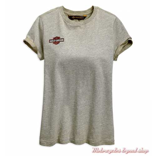 Tee-shirt Iron & Freedom Harley-Davidson femme