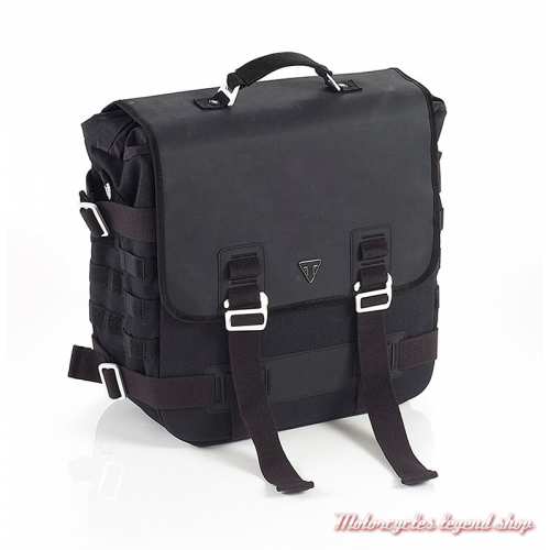 Sacoche latérale noire Triumph Scrambler