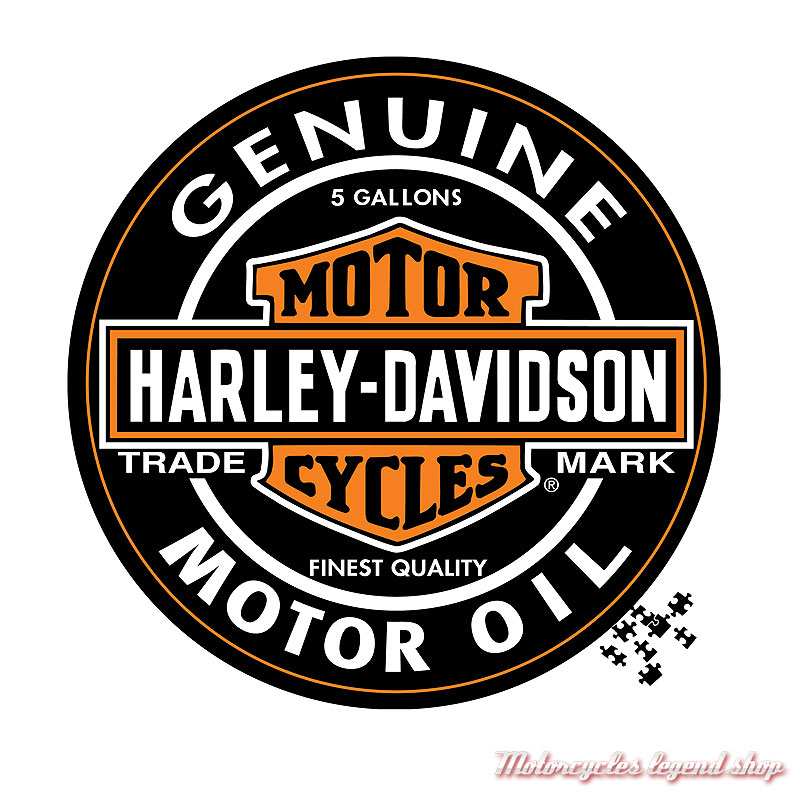 Puzzle Motor oil Harley-Davidson, 1000 pièces, circulaire, 6022