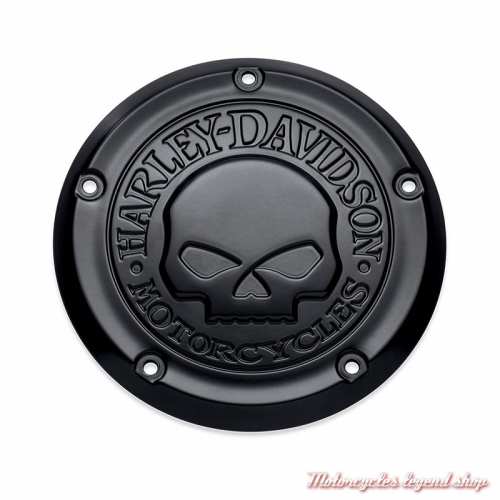 Trappe d'embrayage Skull Harley-Davidson, noir, 25700976