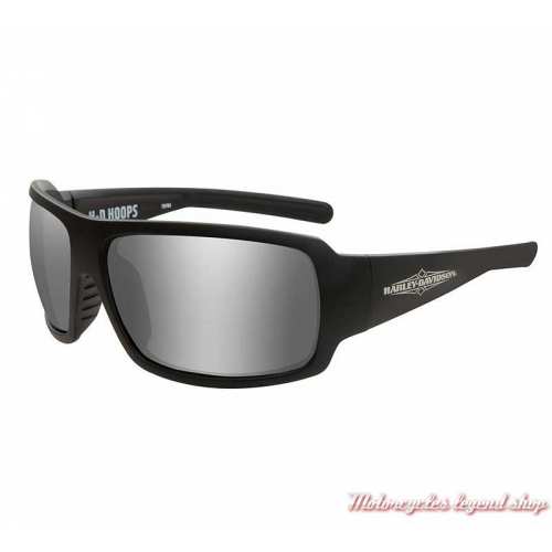 Lunettes solaire Hoops Harley-Davidson unisexe, noir mat, HAHPS02