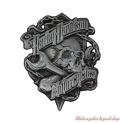 Pin's Grim Harley-Davidson