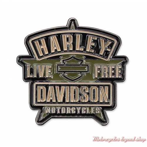 Pin's Resolute Harley-Davidson