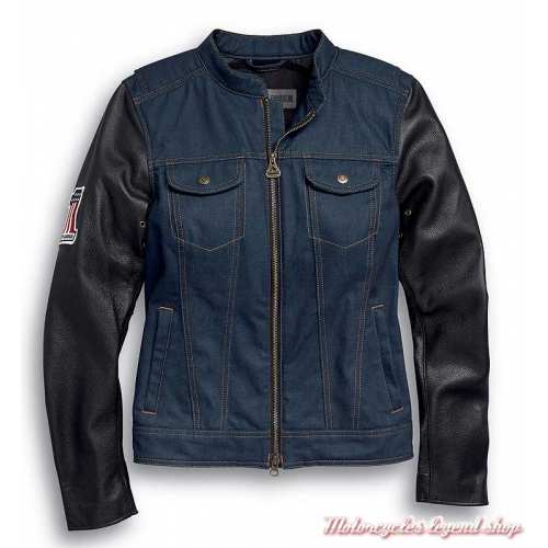 Veste Arterial Denim Harley-Davidson femme
