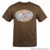 Tee-shirt Genuine Grunge Harley-Davidson homme, marron, manches courtes, Cornouaille Moto Quimper Bretagne