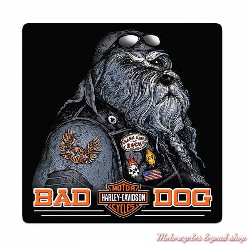 Plaque métal Bad Dog Harley-Davidson, Ande Rooney 2011791