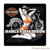 Plaque métal Flash Back Babe Harley-Davidson