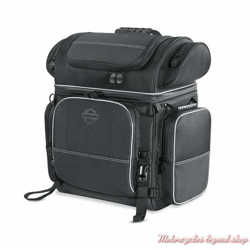 Sac Touring Premium Onyx Harley-Davidson, polyester noir, 93300103