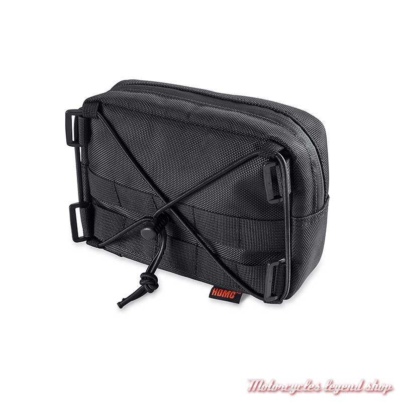 Sacoche de guidon Overwatch Harley-Davidson, polyester noir, 93300121