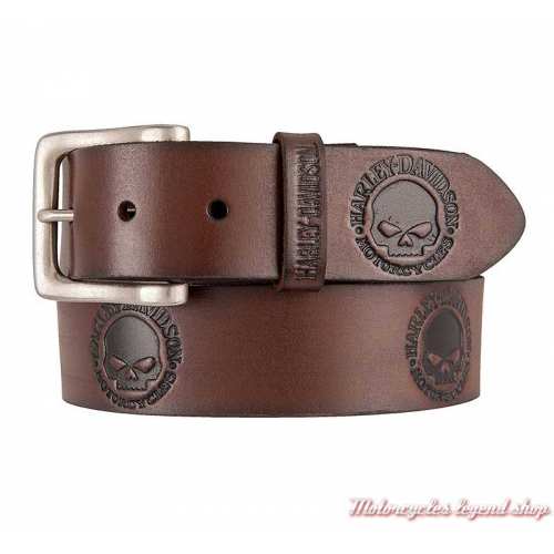 Ceinture Skull Harley-Davidson homme