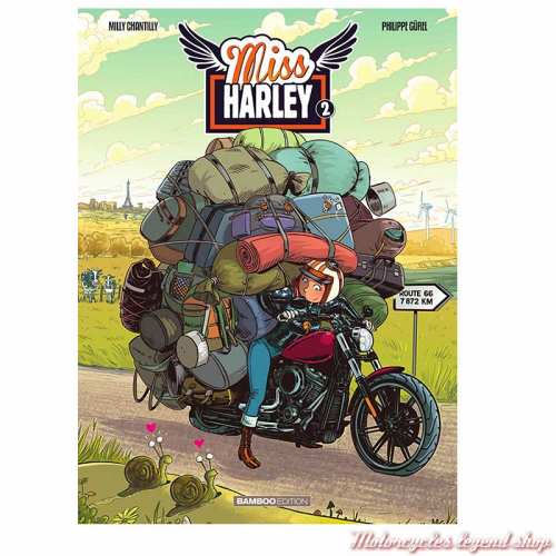 BD "Miss Harley" Tome 2 48 pages, Philippe Gürel, Arnaud Poitevin, Edition Bamboo