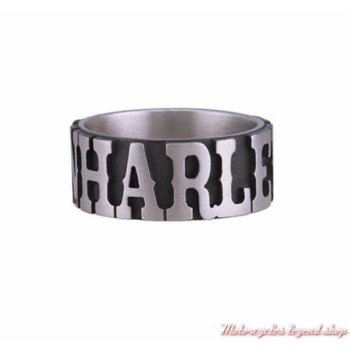 Bague acier Western Harley-Davidson homme