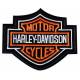 Patch Bar & Shield orange Harley-Davidson