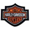 Patch Bar & Shield orange Harley-Davidson