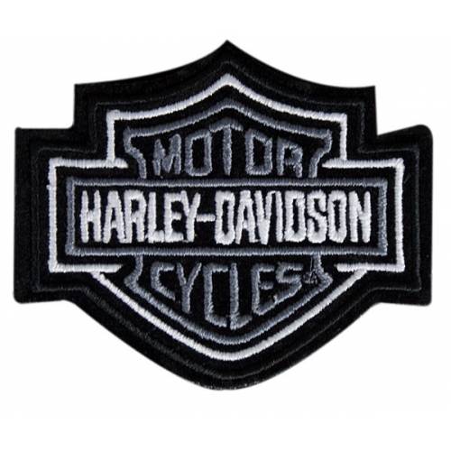 Patch Bar & Shield gris Harley-Davidson